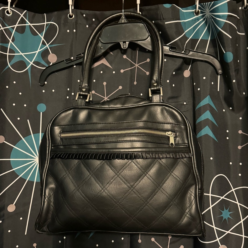 💎 Lux de ville diamond stitch purse vintage